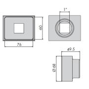 NM.MBMA - Nasadka do piast autobusów Man, Mercedes
