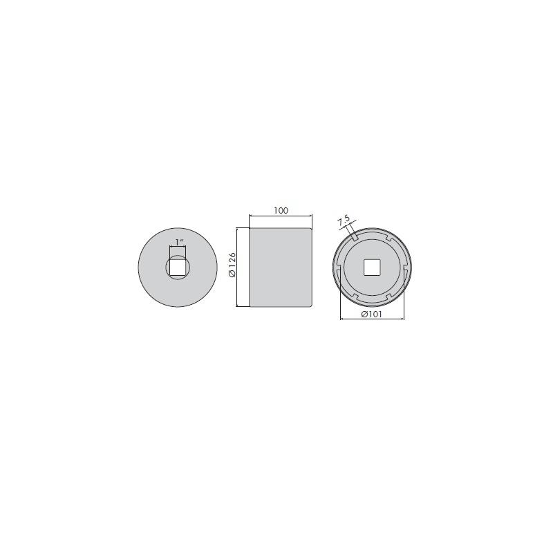 NM.101MB - Nasadka do piast Mercedes Atego NM.101MB - Nasadka do piast Mercedes Atego