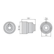 NM.91SC - Nasadka do osi tylnych samochodów ciężarowych Scania