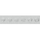 65.7X9SPL - klucz oczkowy z grzechotką, główka o profilu rowkowanym Spline, 7/32" - 9/32"