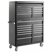 FAS.21BK - wózek narzędziowy czarny, 21 szuflad