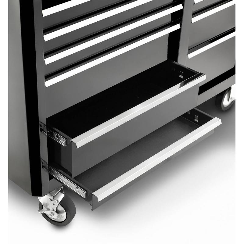 FAS.21BK - wózek narzędziowy czarny, 21 szuflad