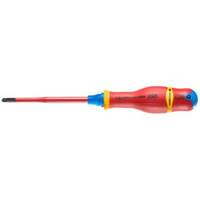 ADB2X125TVE - Wkrętak izolowany 1000V Protwist® BORNEO® z cienkim grotem, do śrub mieszanych POZIDRIV®, PZ2