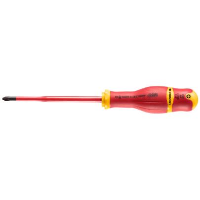 AP2X125TVE - Wkrętak izolowany 1000V Protwist® z cienkim grotem, do śrub krzyżakowych PHILLIPS®, PH2