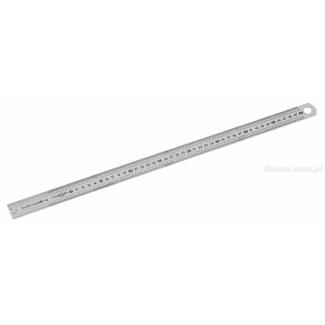 DELA.1056.02 - Linijka półsztywna krótka ze stali nierdzewnej - 2 stronna, 500 mm