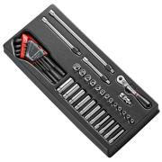 MOD.RL2 - Moduł nasadek 1/4" metrycznych