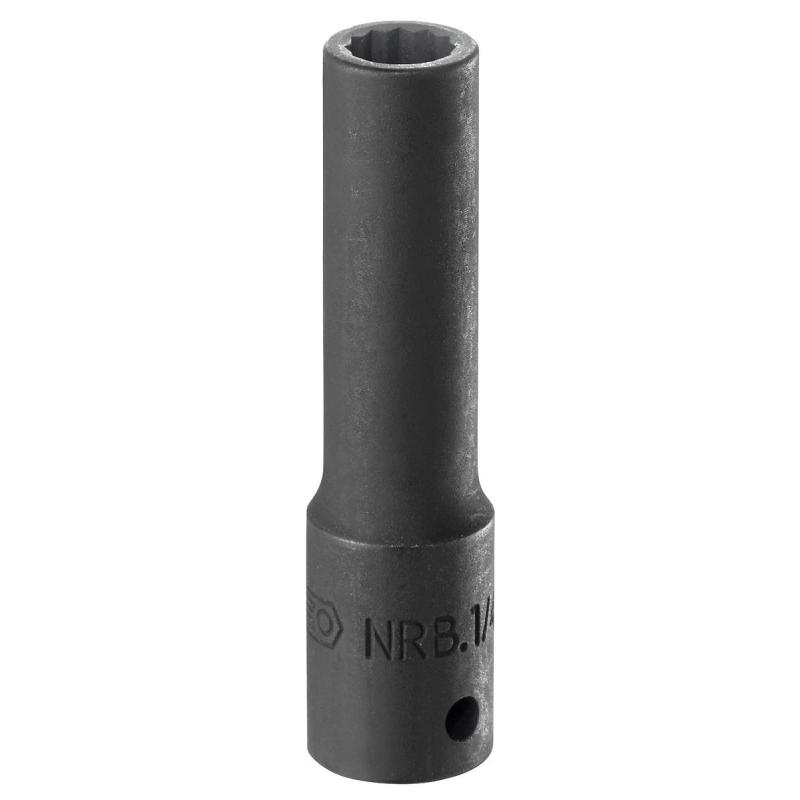 NRB.5/16L - Nasadka udarowa długa 1/4" 12-katna 5/16" NRB.5/16L - Nasadka udarowa długa 1/4" 12-katna 5/16"