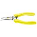 195.16CPEF-R - Short half-round nose pliers with offcut retainer - FLUO