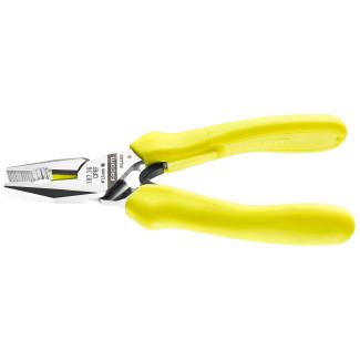 187.16CPEF-R - Szczypce uniwersalne 16 cm fluo