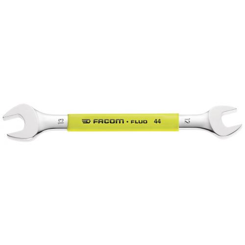 44.11/32X13/32F - Inch open end wrenches - FLUO