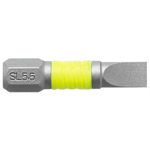 ES.135.5TF -High Perf' bits series 1 for slotted head screw - FLUO