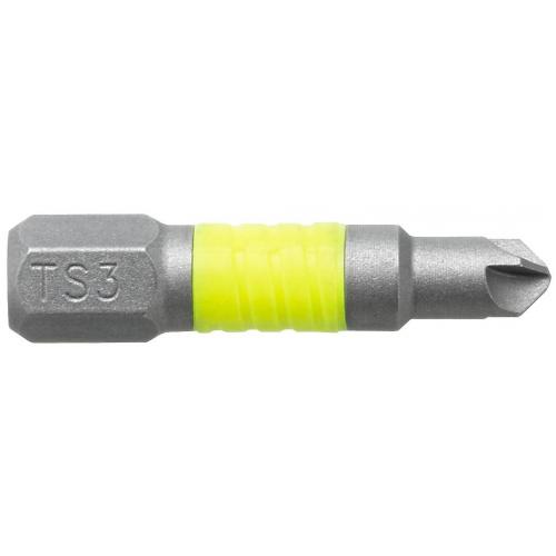 ETORM.605TF - Końcówka standardowa długa do śrub z gniazdem Torq Set® 5, FLUO