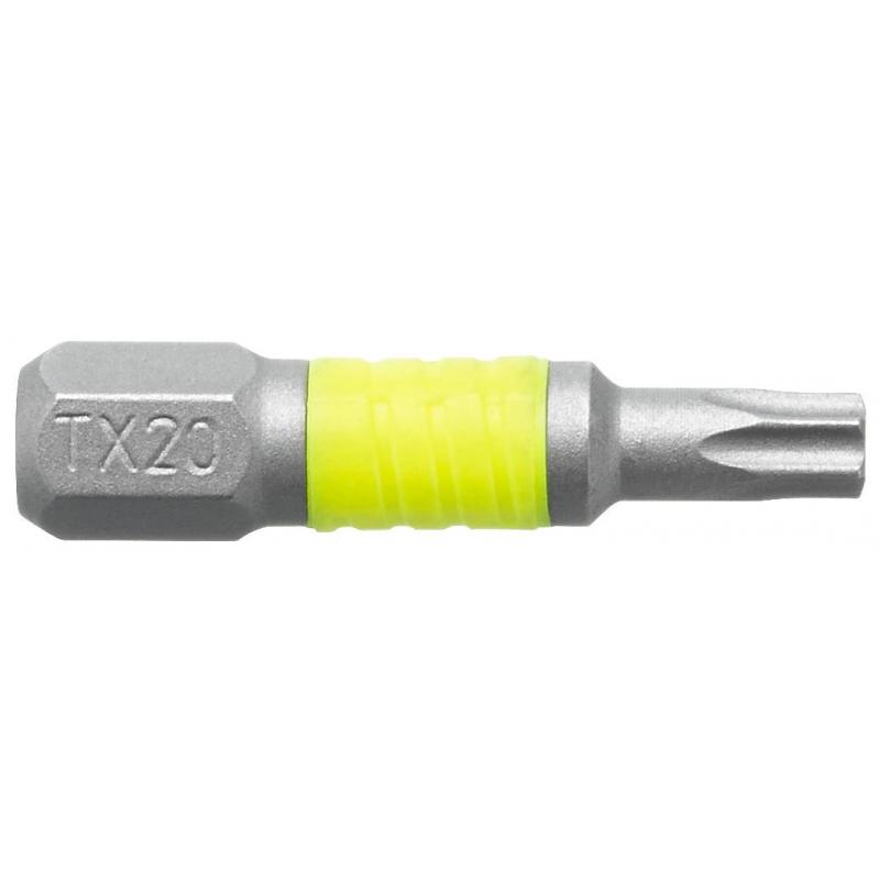 EX.125TF - Końcówka torx t25 fluo