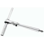 R.180 - 180° flexible head 1/4'' compact ratchet