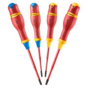 AB.J4TVE - zestawy wkrętaków PROTWIST® BORNEO® do śrub Phillips i Pozidriv, PH1 - PH2, PZ1 - PZ2