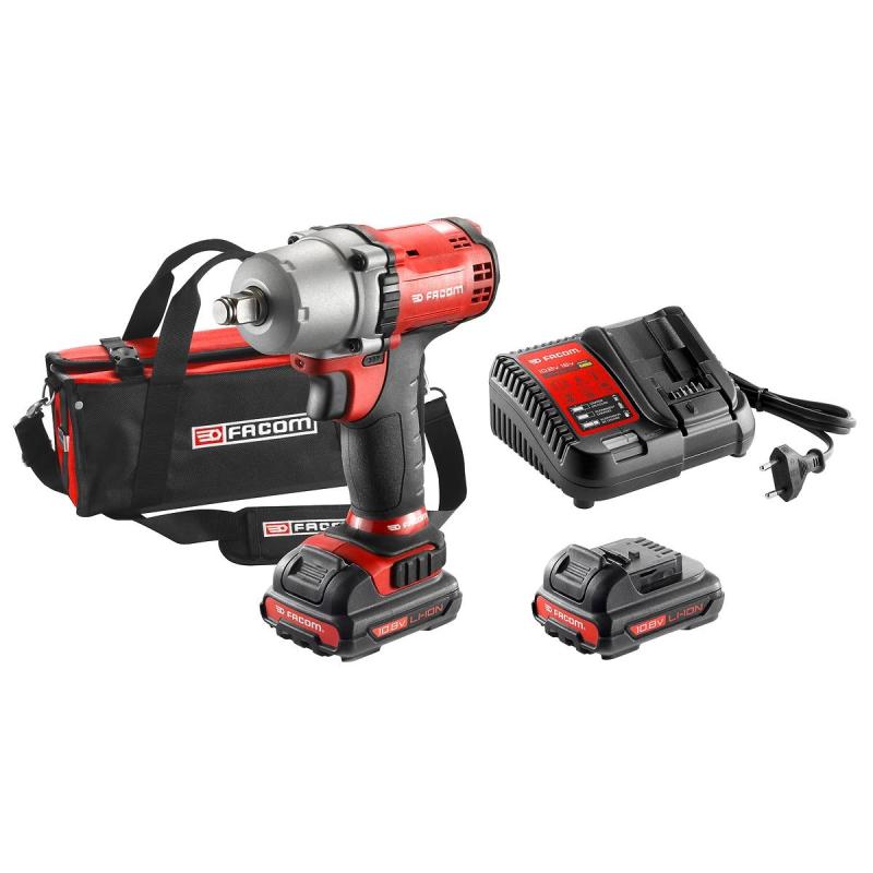 CL3.C10SD2PB - zestaw: kompaktowy klucz udarowy 1/2" 200 Nm 10.8V, 2 x akum. 2Ah, ładowarka