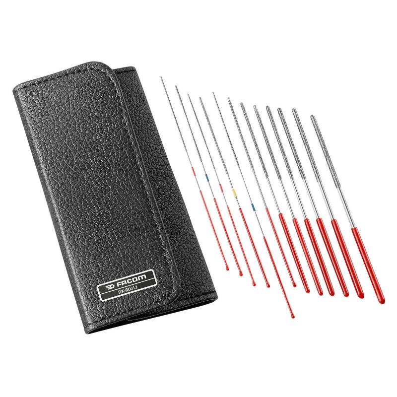 DX.RDJ12 - zestaw 12 pilnikówigłow ych powlekanych diamentem do czyszczenia styków