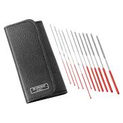 DX.RDJ12 - zestaw 12 pilnikówigłow ych powlekanych diamentem do czyszczenia styków