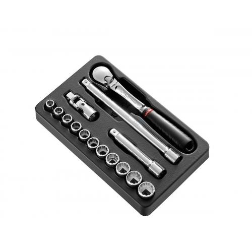 MOD.SL161-112U - 1/2" inch 12-point sockets module, 3/8” - 7/8”