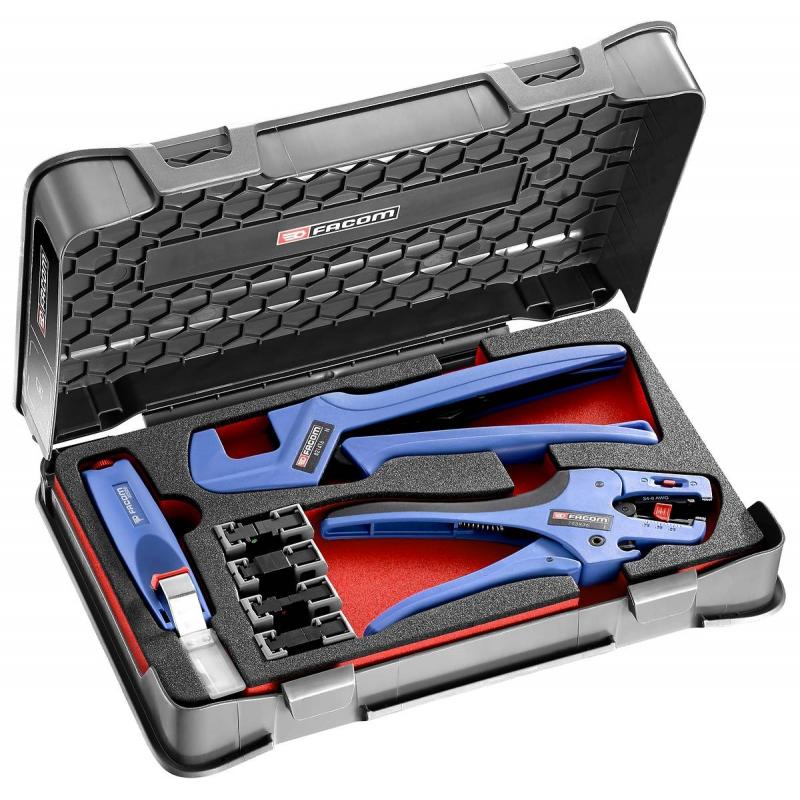 FACOM 819810 - electrician's set - mobile crimping tool ✓