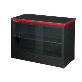 JLS2-DESKV - Counter furniture unit with showcase