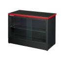 JLS2-DESKV - Counter furniture unit with showcase