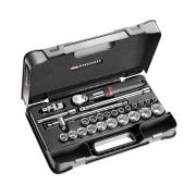 SXL.161-4P6 - 26 piece 1/2" metric 6-point sockets set