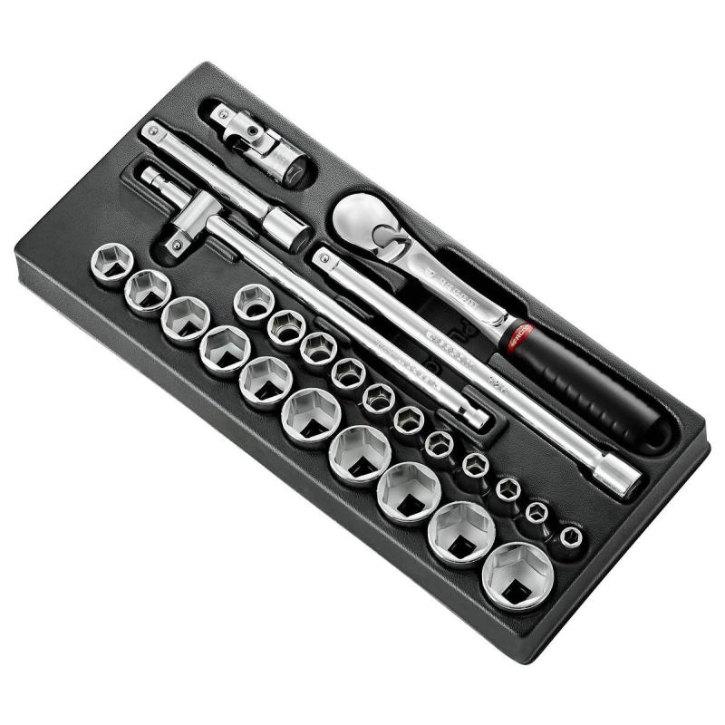 MODM.SL161-46 - 1/2" metric 6-point sockets module MODM.SL161-46 - 1/2" metric 6-point sockets module