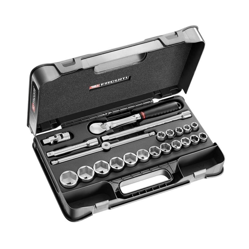 SL.161-2P6U - 22 piece 1/2" inch 6-point sockets set SL.161-2P6U - 22 piece 1/2" inch 6-point sockets set