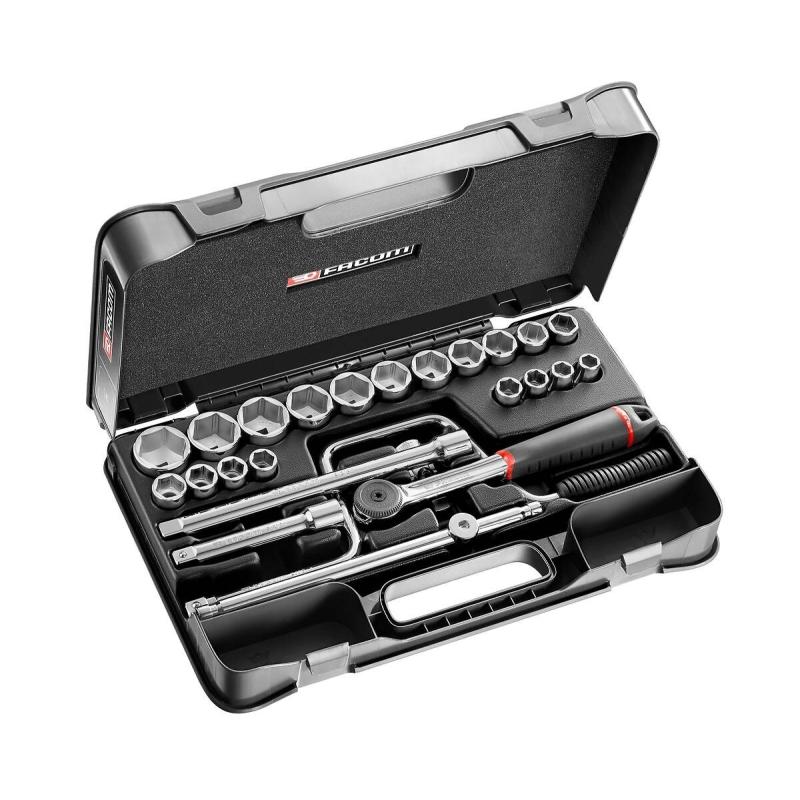 S.161-3P6U - 25 piece 1/2" inch 6-point sockets set S.161-3P6U - 25 piece 1/2" inch 6-point sockets set