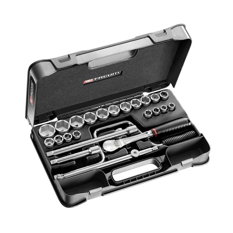 SL.161-3P6U - 25 piece 1/2" inch 6-point sockets set SL.161-3P6U - 25 piece 1/2" inch 6-point sockets set