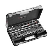 S.447ADP - 35 piece 1/2" metric 6-point sockets set