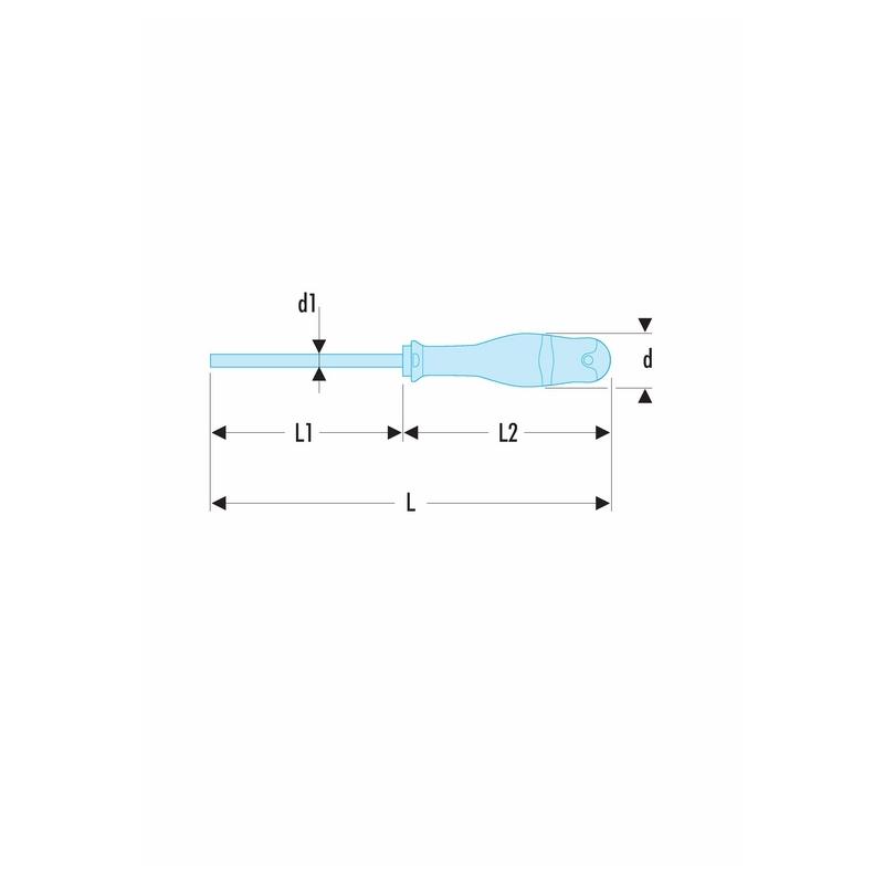 ADMF6.5x150 - wkrętak Protwist® do śrub z rowkiem, 6,5x150 mm
