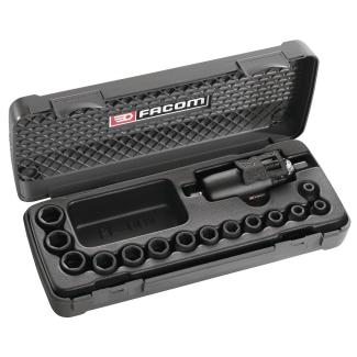 NJ.14FPB - zestaw z kluczem udarowym "motylkowym"