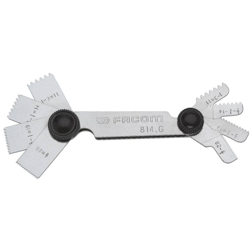 814.G - wzorzec zarysów gwintów 11 - 28