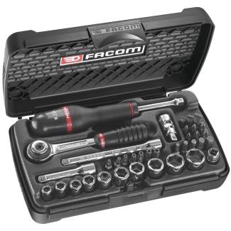 R.427UP- zestaw nasadek 1/4" w kasecie, 7/32'' - 9/16''