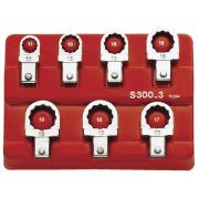 S.300-13 - Zestaw końcówek oczkowych  14x18, 16-27 mm S.300-13 - Zestaw końcówek oczkowych  14x18, 16-27 mm