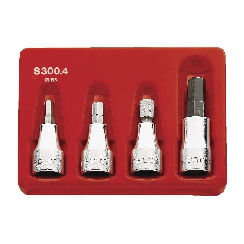 S.300-14 - Zestaw nasadek trzpieniowych 1/2" 8-14 mm S.300-14 - Zestaw nasadek trzpieniowych 1/2" 8-14 mm