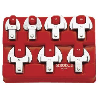 S.300-2 - Zestaw końcówek płaskich 9x12, 11-19 mm