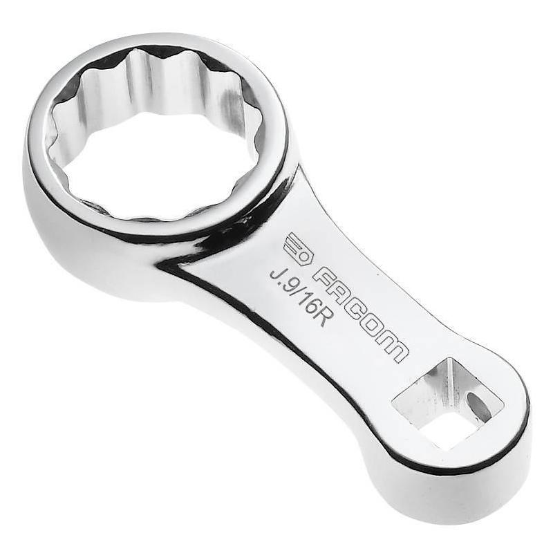 J.5/16R - klucz oczkowy z zabierakiem kwadratowym 3/8", 12-kątny, 5/16" J.5/16R - klucz oczkowy z zabierakiem kwadratowym 3/8", 12-kątny, 5/16"