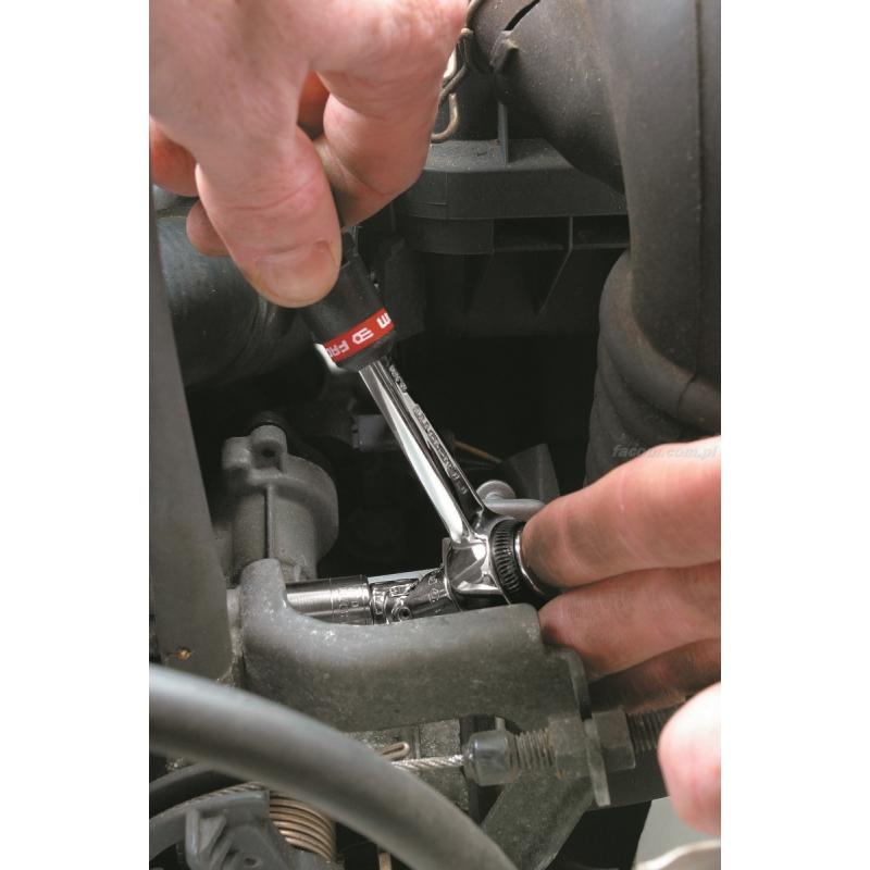 R.161 - grzechotka 1/4" „na docisk dłonią”