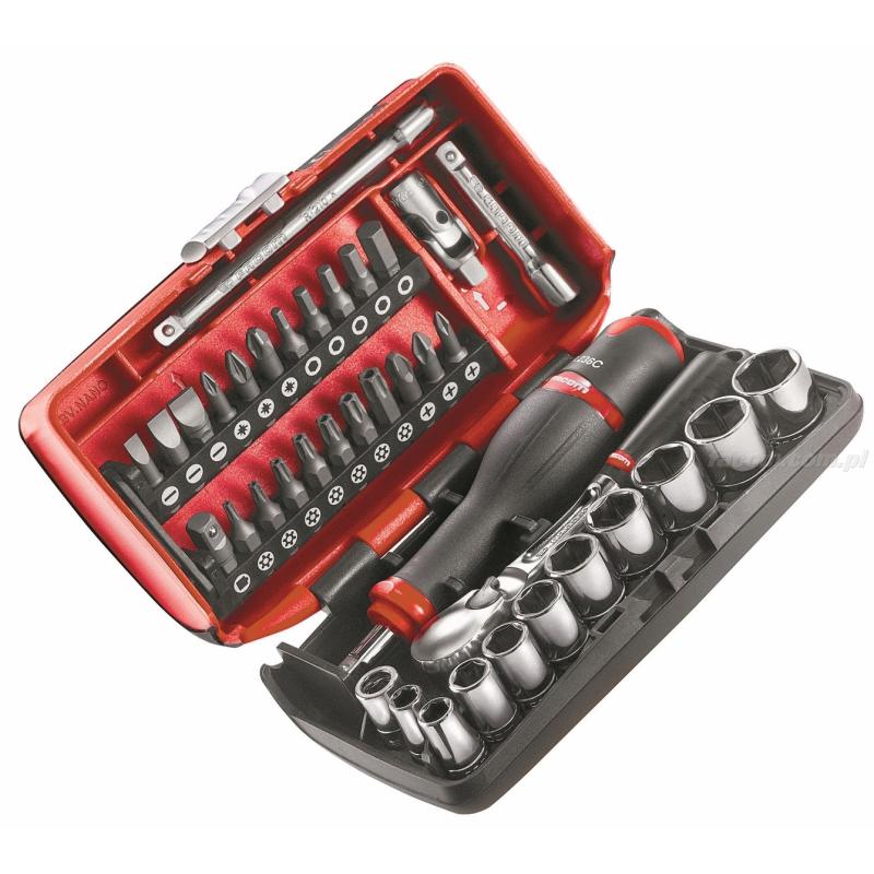 RL.NANO-U1 - zestaw nasadek 1/4" w kasecie, 7/32'' - 9/16'' RL.NANO-U1 - zestaw nasadek 1/4" w kasecie, 7/32'' - 9/16''