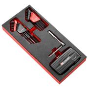 MODM.RL8389 - Moduł nasadek 1/4" 6-kątnych, 5,5 - 14 mm, wkładka piankowa