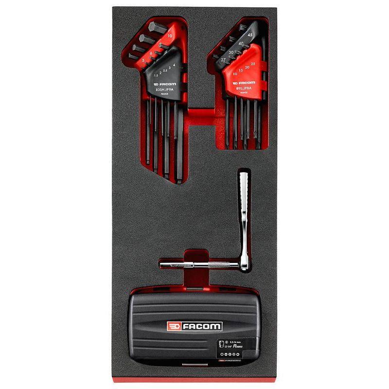 MODM.RL8389 - 1/4' STD 6PT SOCKET FOAM MODUL