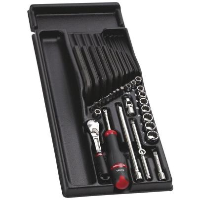 MOD.RL112 - 1/4" metrics 12-point sockets set