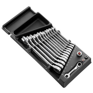 MOD.467BJ13 - Standard metric ratchet combination wrench sets