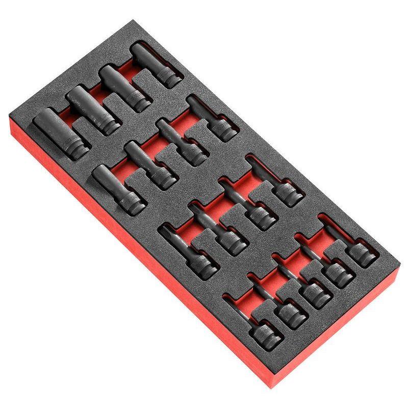 MODM.NSXPB - moduł piankowy z 17 nasadkami udarowymi TORX® 1/2”