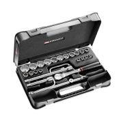 SL.161-3P12U - 25 piece 1/2" inch 12-point sockets set