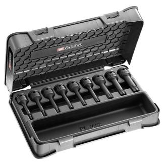 NSXL.J9A - zestaw 9 nasadek udarowych trzpieniowych 1/2” Torx® , T20 - T70