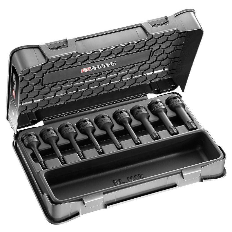 NSXL.J9A - 1/2 DR 9 TORX IMPACT MALE SOCKETS SET